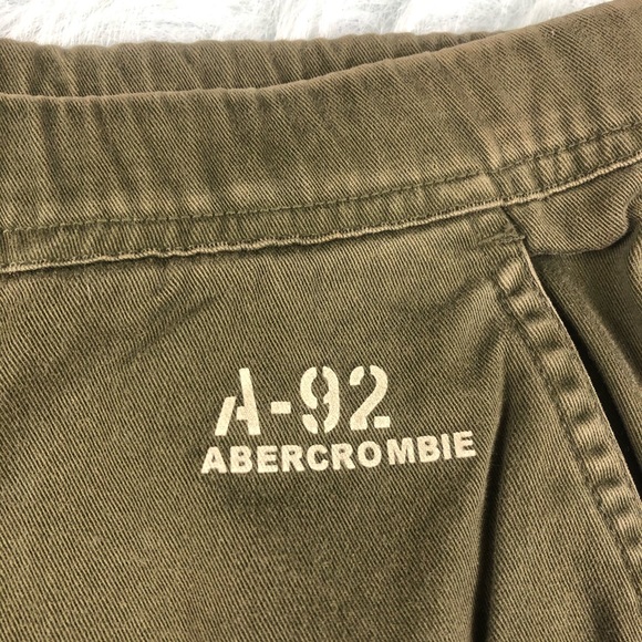 Abercrombie & Fitch Cargo Pants Men’s XL Green - Picture 3 of 8